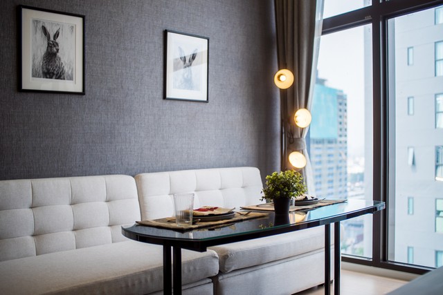 ขาย / เช่า คอนโด Chewathai Residence Asoke (ชีวาทัย เรสซิเดนซ์ อโศก) ห้อง Duplex แต่งสวย วิวสุดยอด