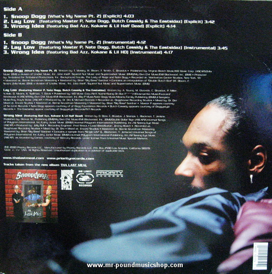 Snoop Dogg - Snoop Dogg / Lay Low / Wrong Idea