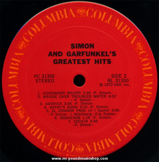 Simon & Garfunkel - Simon And Garfunkel's Greatest Hits