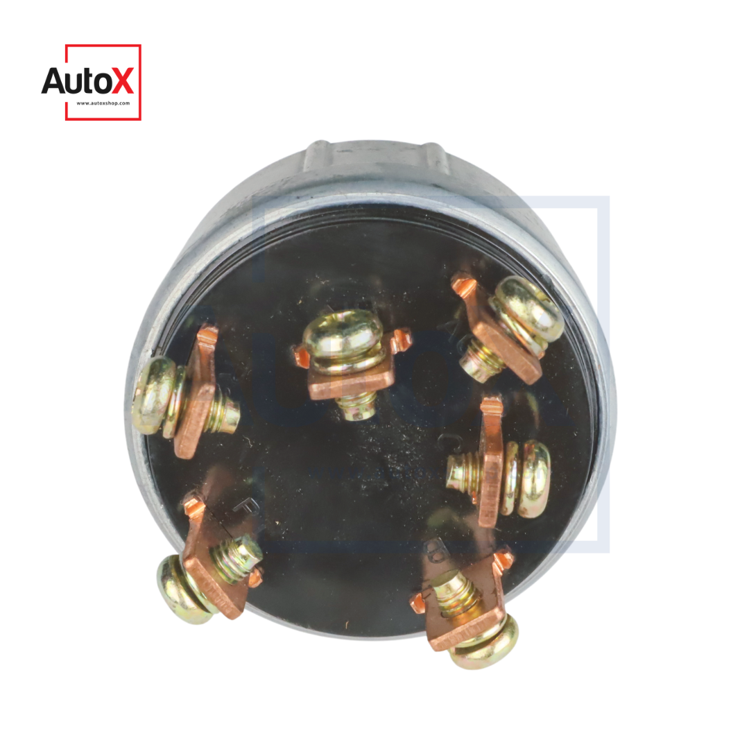 สวิทช์กุญแจสตาร์ท HINO ตัวใหญ่ 6ขั้ว 12-24V ยี่ห้อNew-Star (ใหม่)