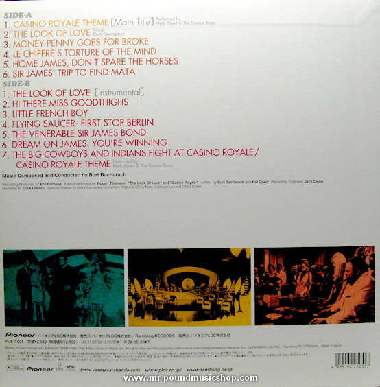 Burt Bacharach - Casino Royale (Original Motion Picture Soundtrack)