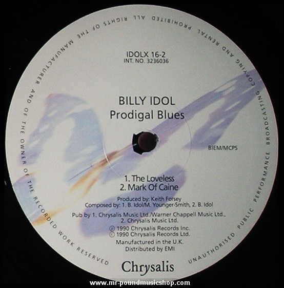 Billy Idol - Prodigal Blues