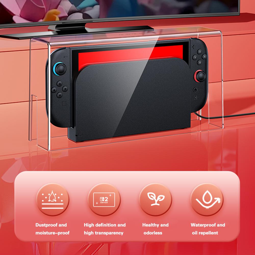 กล่องอะคริลิคใส ครอบเครื่องเกม for Nintendo Switch 2 (รุ่นปี 2025)