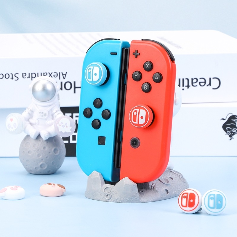 ซิลิโคนอนาล็อกลาย Nintendo Switch ชุด 4 ชิ้น