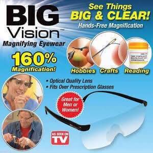 แว่นขยาย ฺBig Vision ไร้มือจับ แว่นขยาย vision