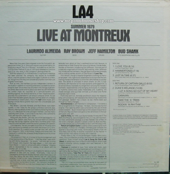 The L.A.4 - Live At Montreux
