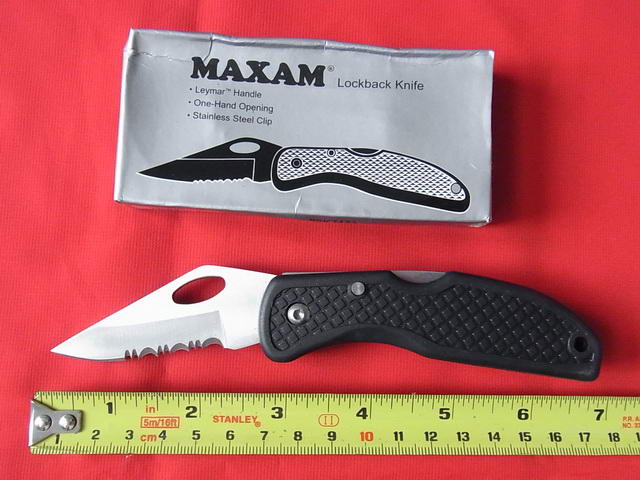 มีดพับ MAXAM (Made in China) ผลิตจีน มาตรฐานอเมริกา