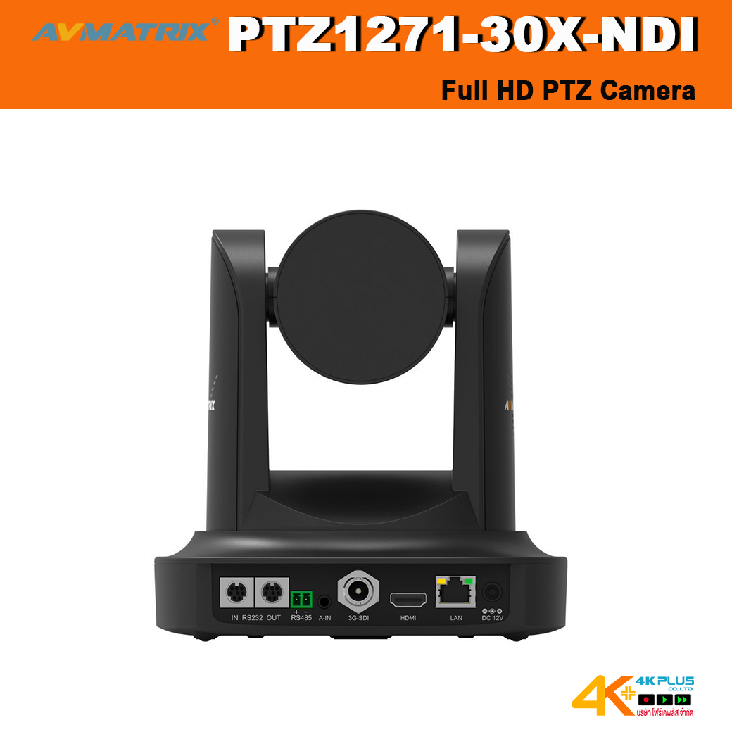 AVMATRIX PTZ1271-30X-NDI Full HD PTZ Camera