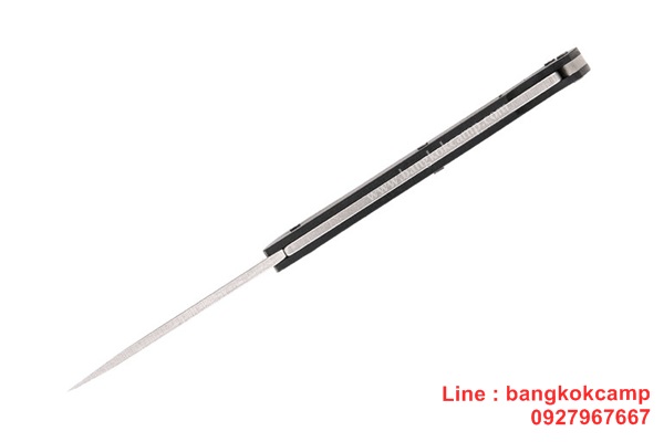 มีดพับ Buck 524 Alumni Folding Knife 1.875" Plain Blade, Blue Aluminum Handles - 11772