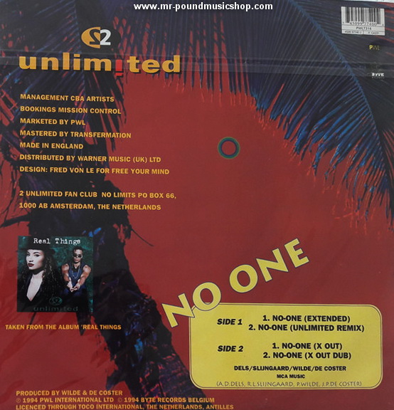 2 Unlimited - No One