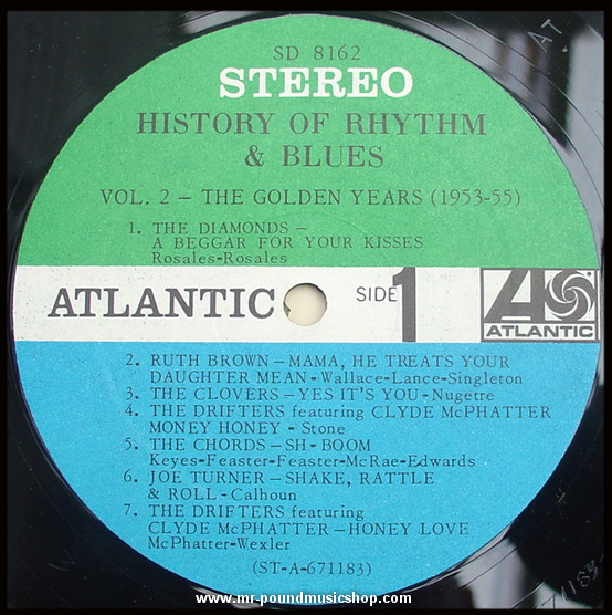 Various Artists - History Of Rhythm & Blues - Volume 2: The Golden Years 1953-55
