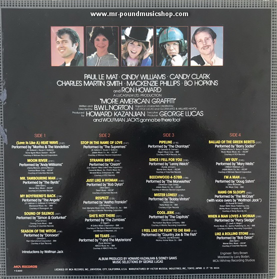 Various Artists - Original Motion Picture Soundtrack - More American Graffiti