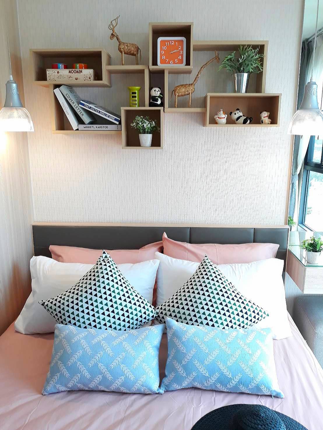 ให้เช่าคอนโด ไอดีโอ โอทู Ideo O2 ขนาด 53 ตรม 2 ห้องนอน 2 ห้องน้ำ อาคาร A ชั้น 10 ห้องมุม