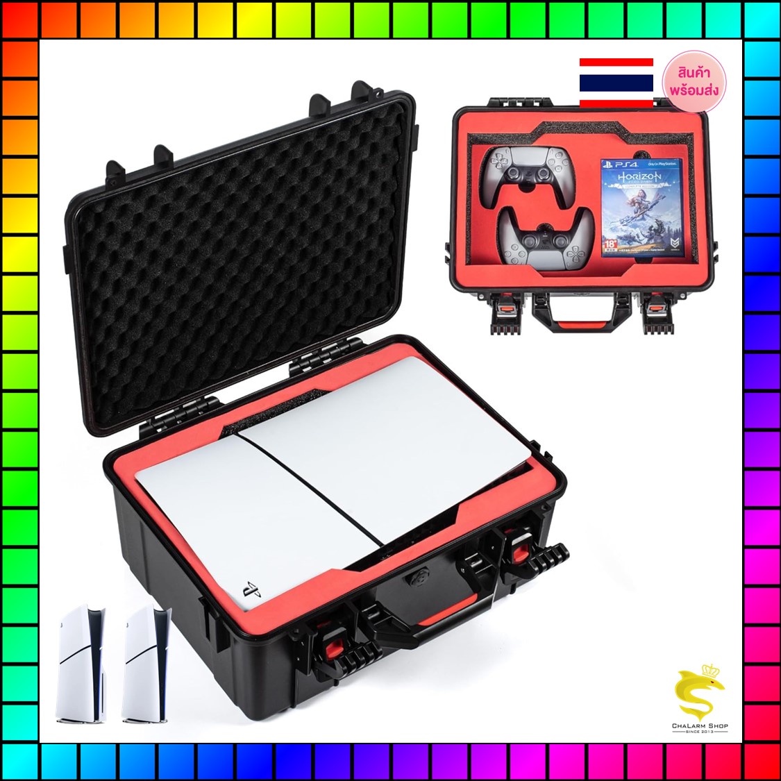 STARTRC by Devaso Hard Case for PS5 Slim (2024) กันน้ำ กันฝุ่น