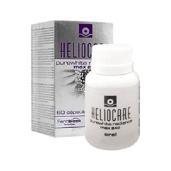 Heliocare Purewhite Radiance max240 วิตามินเร่งผิวขาว 60 เม็ดของแท้ อยไทย ลอดใหม่ แถมเซรั่มแก้ฝ้าทุกออร์เดอร