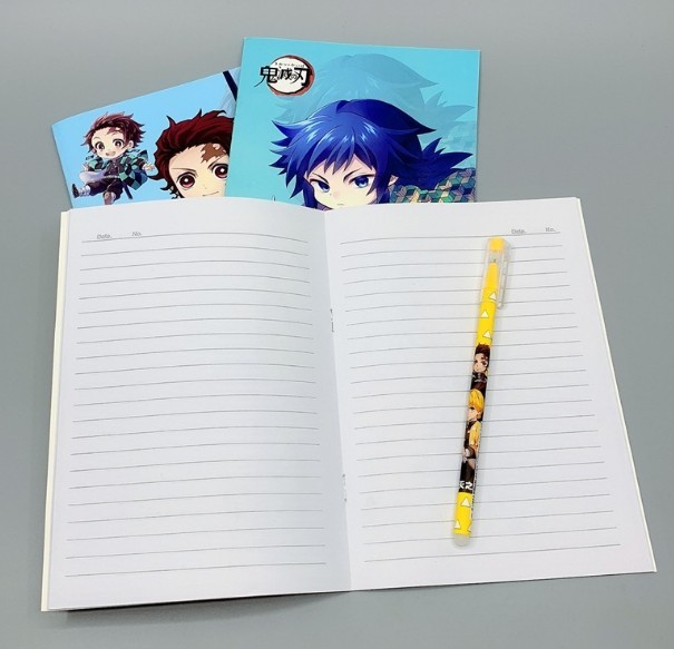 สมุดโน๊ตลายดาบพิฆาตอสูร สมุดนักเรียนปกอ่อน NOTE BOOK สมุดจด พกพาสะดวก