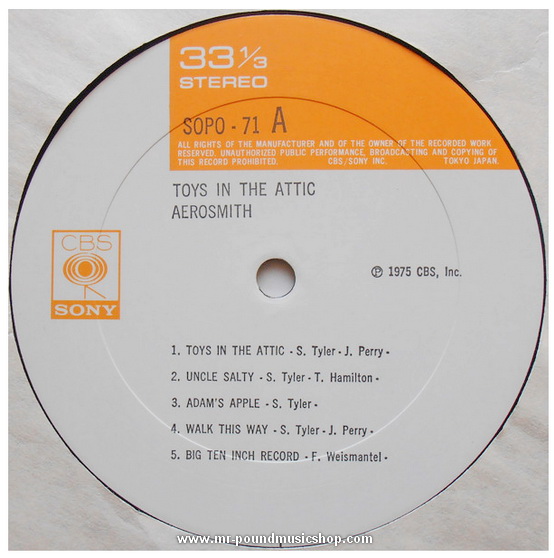 Aerosmith - Toys In The Attic