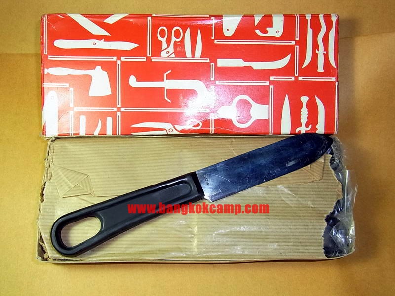 มีดญี่ปุ่น KIFFE ปี1960 สมัยสงครามเวียดนาม ใหม่เก่าเก็บ ไม่ผ่านการใช้ (Mess Stainless knife Japan Kiffe stamped Vintage on Vietnam or Korean war.)