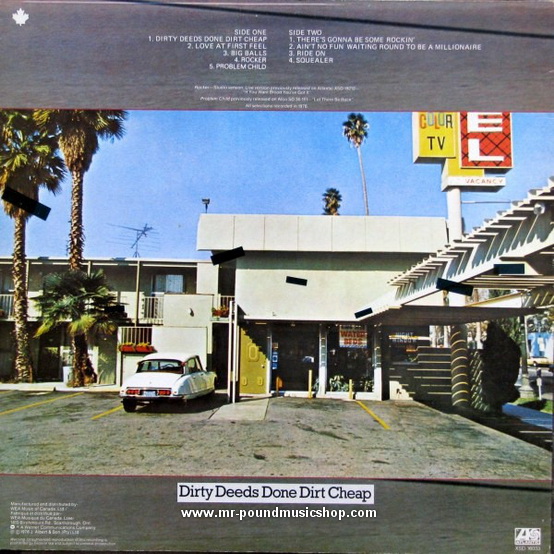 AC/DC - Dirty Deeds Done Dirt Cheap