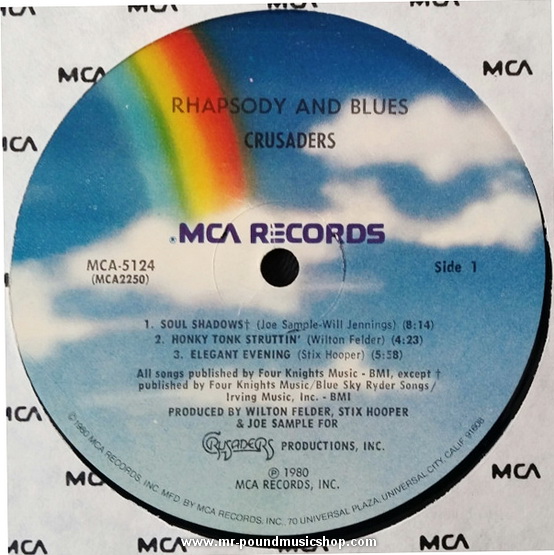 The Crusaders - Rhapsody And Blues