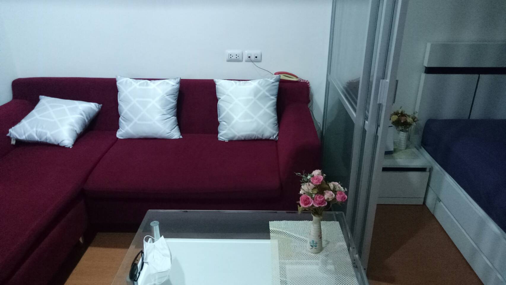 ให้เช่าคอนโด ลุมพินี นิด้า เสรีไทย Lumpini Condo Town Nida – seri-thai ) 1 ห้องนอน 1 ห้องน้ำ ขนาด 23 ตรม