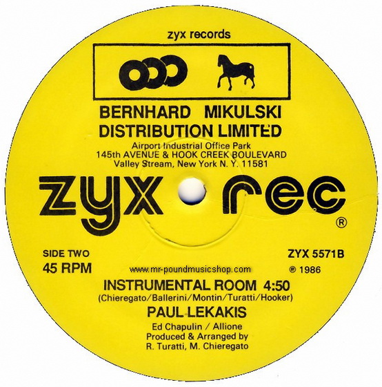 Paul Lekakis - Boom Boom (Let's Go Back To My Room)