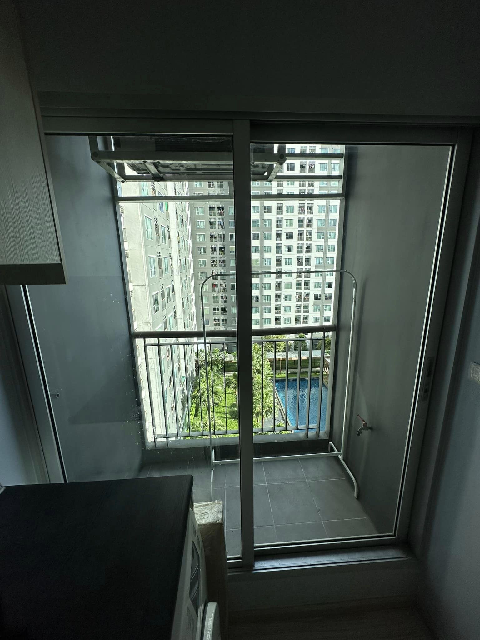 ห้เช่าคอนโด แอสปายรัตนาธิเบศร์ 2 Aspire Rattanathibet 2 แบบ 1ห้องนอน ขนาด 26 ตรม. ตึก A ชั้น 8