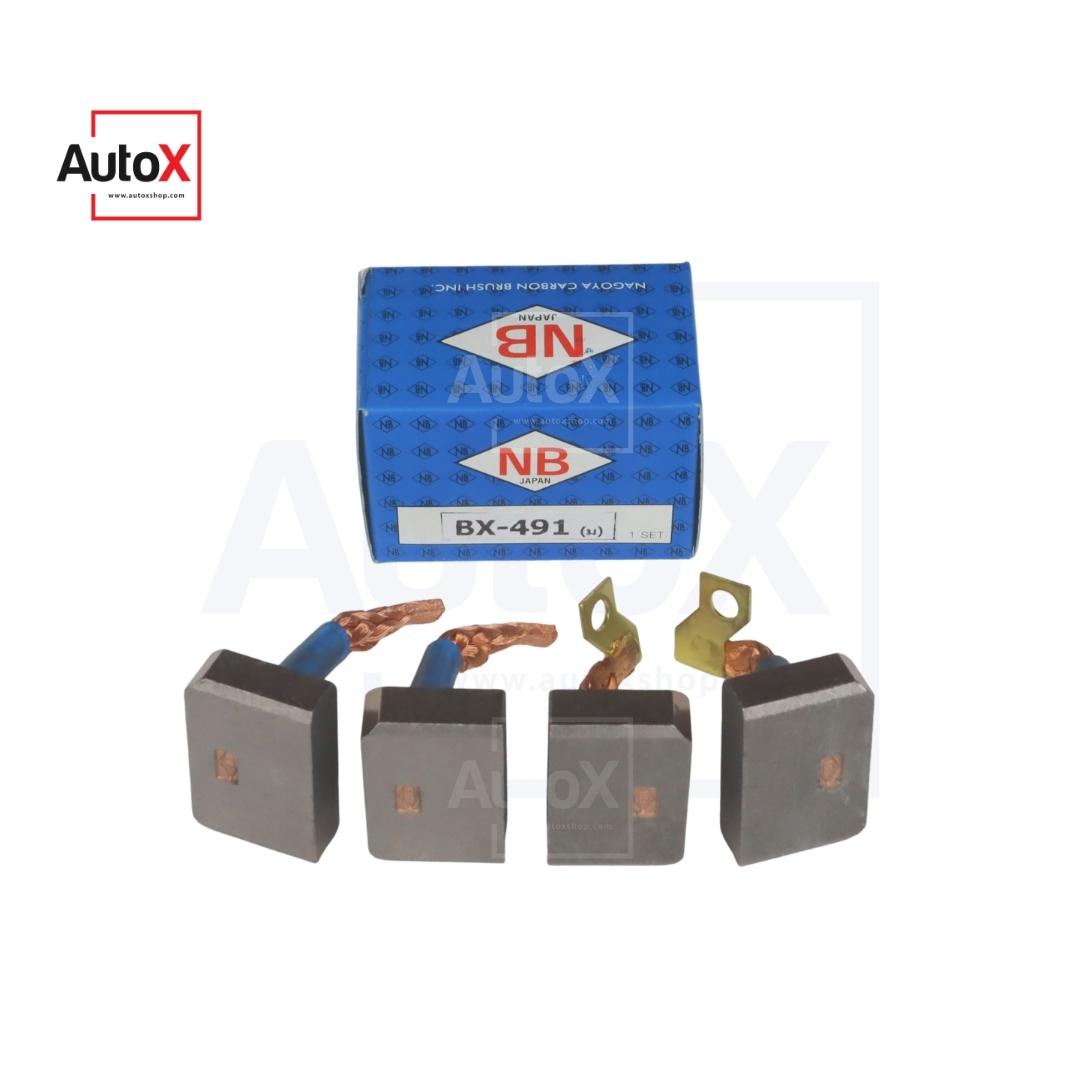 ถ่านไดสตาร์ท BX-491 HINO EK100 EM100 เดิมซาวา ยี่ห้อNB (1ชุด/4ก้อน)