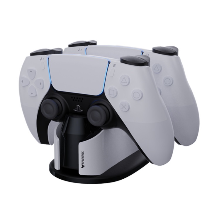 (แนะนำ)Sparkfox Dual Charge Dock for PlayStation®5 แท่นชาร์จจอย PS5