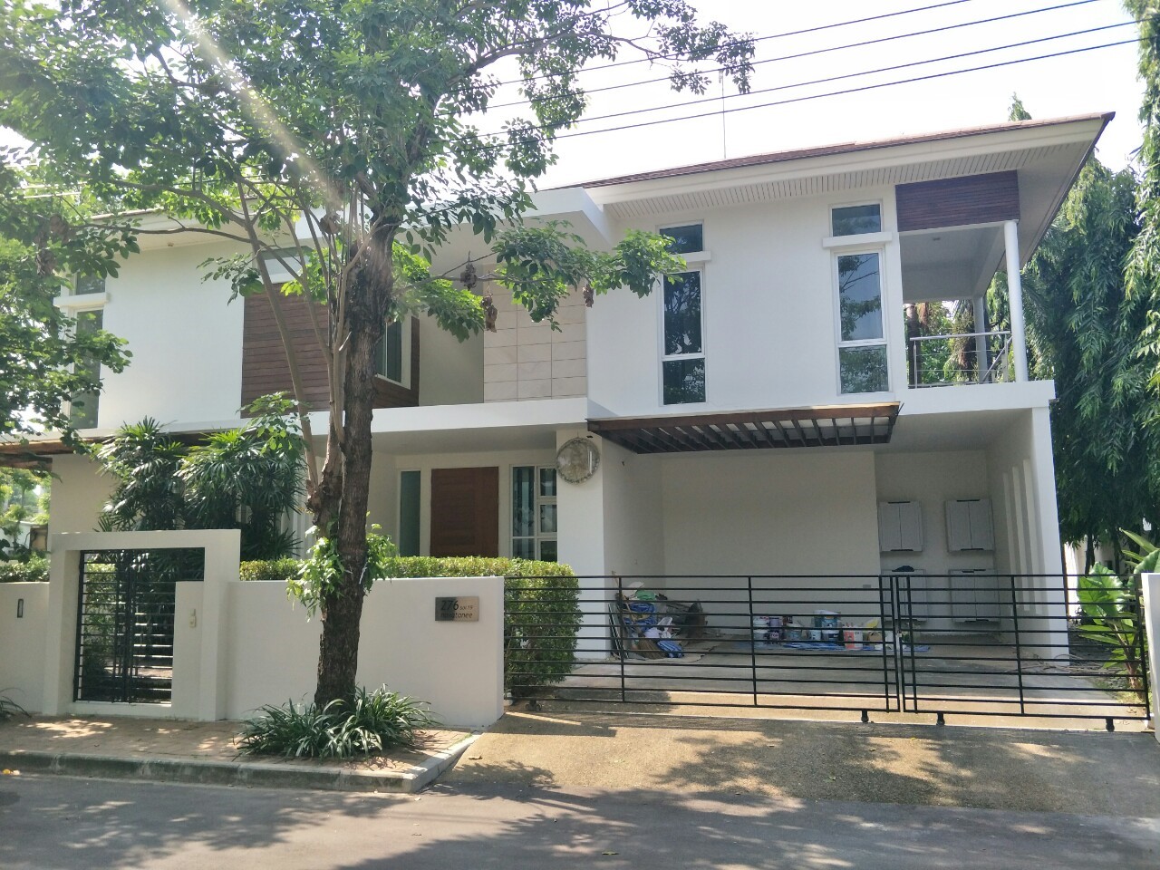 ห้เช่าบ้านเดี่ยว หมู่บ้าน นวธานี โซน เรสซิเดนซ์ Navatanee Residence หมู่บ้าน Luxury โครงการ อยู่ติดถนนเกษตร-นวมินทร์ตัดใหม่ ว่าง