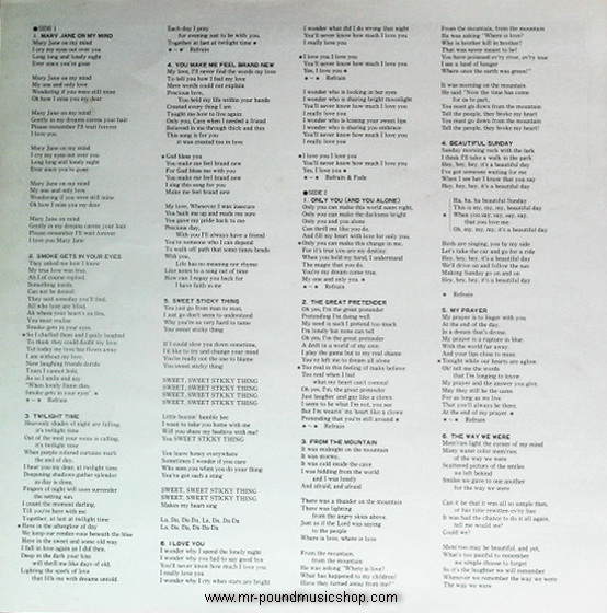 The Platters - Mary Jane / The Platters '77