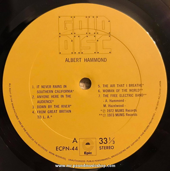 Albert Hammond - New Gold Disc (1972-1974)