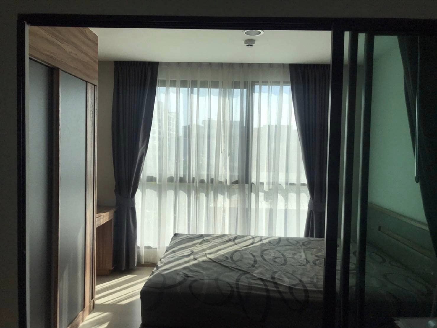ให้เช่า คอนโด The Excel Parc ซอยลาซาล 19 (สุขุมวิท 105) 1 ห้องนอน 1 ห้องน้ำ ขนาดห้อง 28 ตร.ม. คอนโดอยู่ชั้น 3