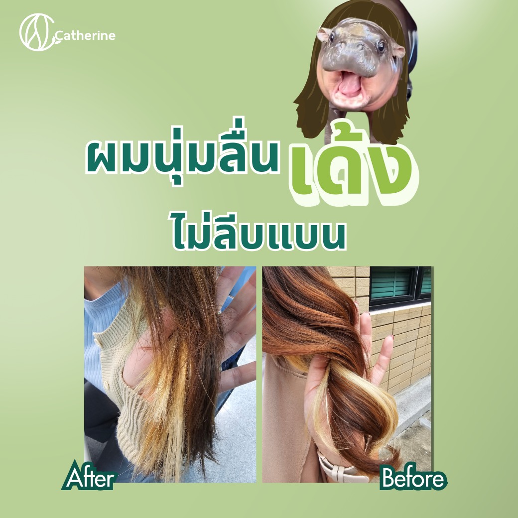 แคทเธอรีน ทรีทเม้นท์ เคราติน สาหร่าย [สำหรับผมแห้งเสีย] 50ML. *1ซองใช้ได้5ครั้ง*