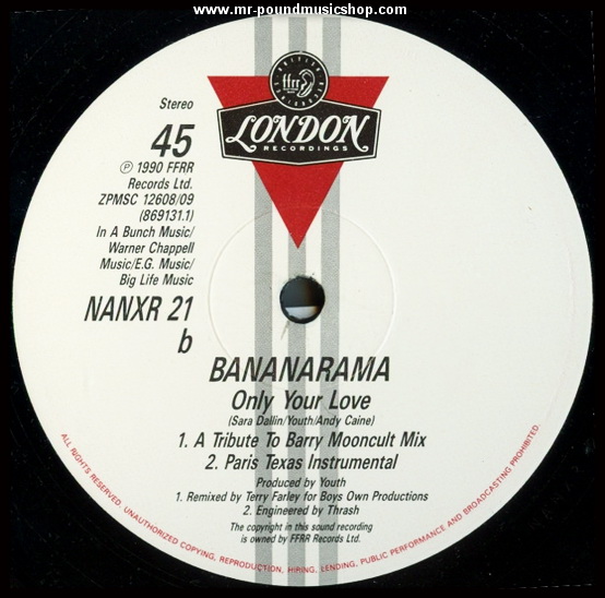 Bananarama - Only Your Love (Remix)