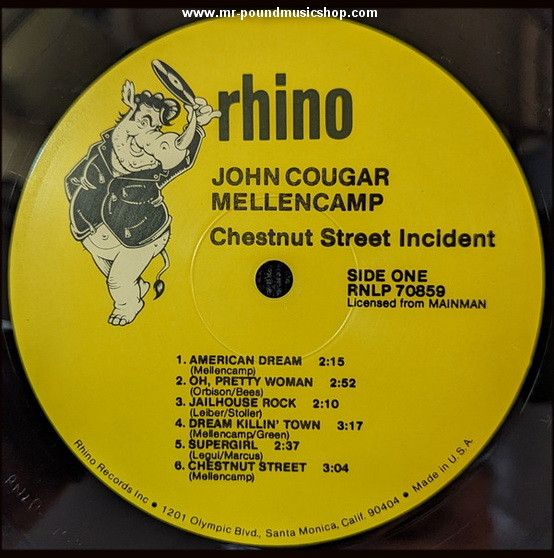 John Cougar Mellencamp - Chestnut Street Incident