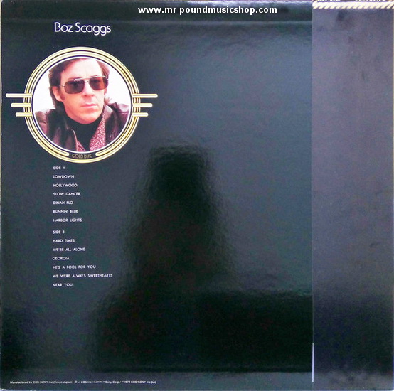Boz Scaggs - Gold Disc