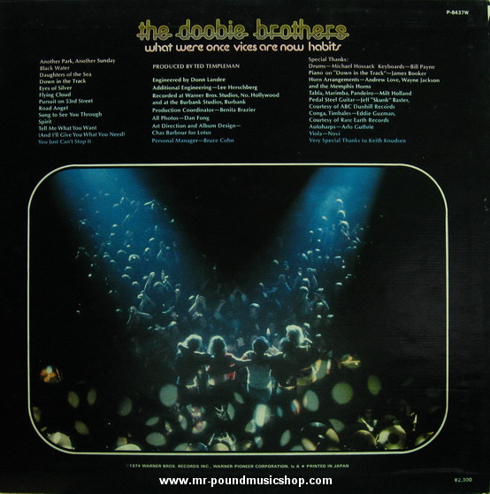 The Doobie Brothers - What Were Once Vices Are Now Habits