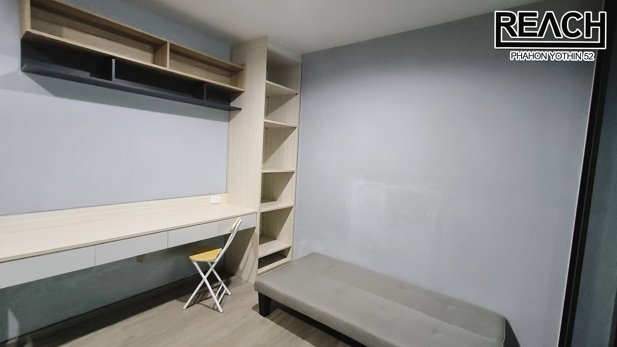 ให้เช่าคอนโด รีช พหลโยธิน 52 (Reach Phaholyothin 52) มีวินมอ'ไซต์หน้าคอนโด BTS สถานีสะพานใหม่ 400 ม.