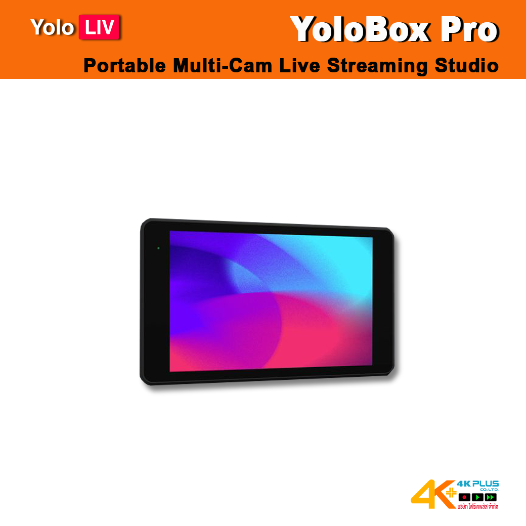 YoloBox Pro Portable Multi-Cam Live Streaming Studio