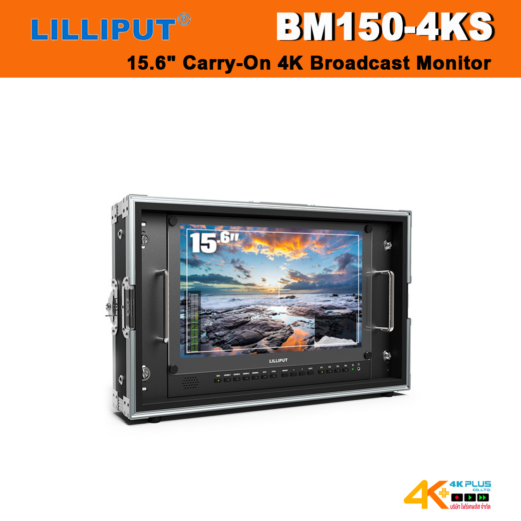 Lilliput BM150-4KS Carry-On 4K Broadcast Monitor