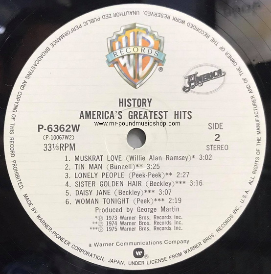 America - History: America's Greatest Hits
