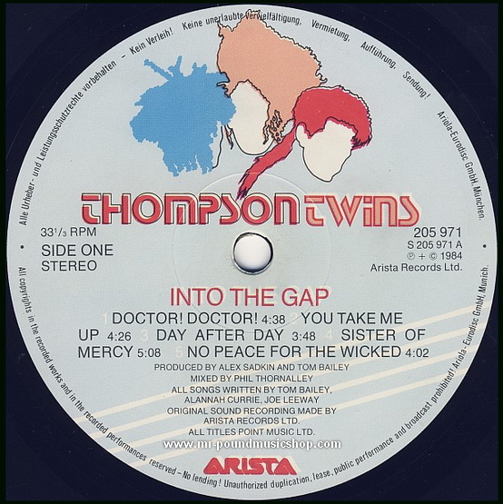 Thompson Twins - Into The Gap