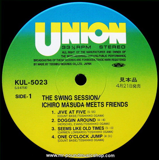Ichiro Masuda Meets Friends - The Swing Session