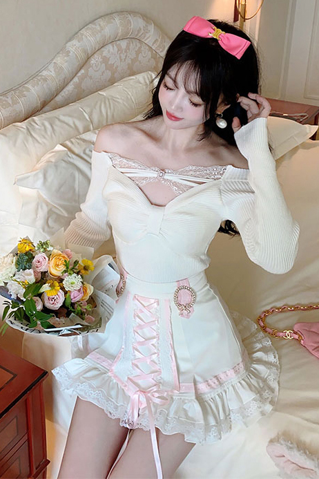 Summer Joy : พรีออเดอร์ กระโปรงแฟชั่นสไตล์หวาน มีให้เลือก 3สี แบรนด์แท้
