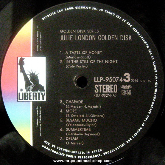 Julie London - Golden Disk