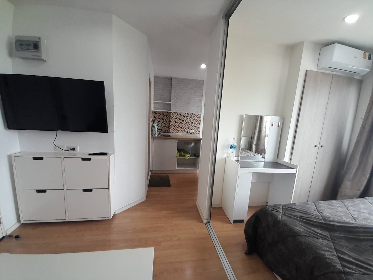 ขายคอนโด lumpini ville onnut - phatthanakan ลุมพินี วิลล์ อ่อนนุช-พัฒนาการ 1 ห้องนอน 1 ห้องน้ำ ตึก A ขนาด 22.66 ตาราง