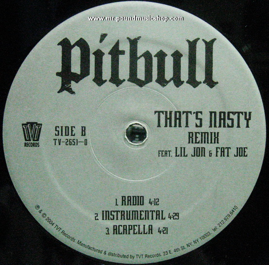 Pitbull - Culo / That's Nasty