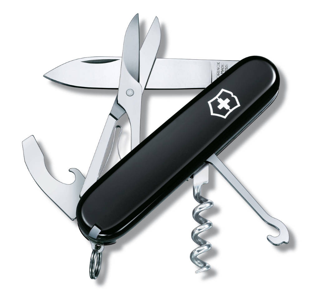 มีดพับอเนกประสงค์ Victorinox รุ่น COMPACT BLACK