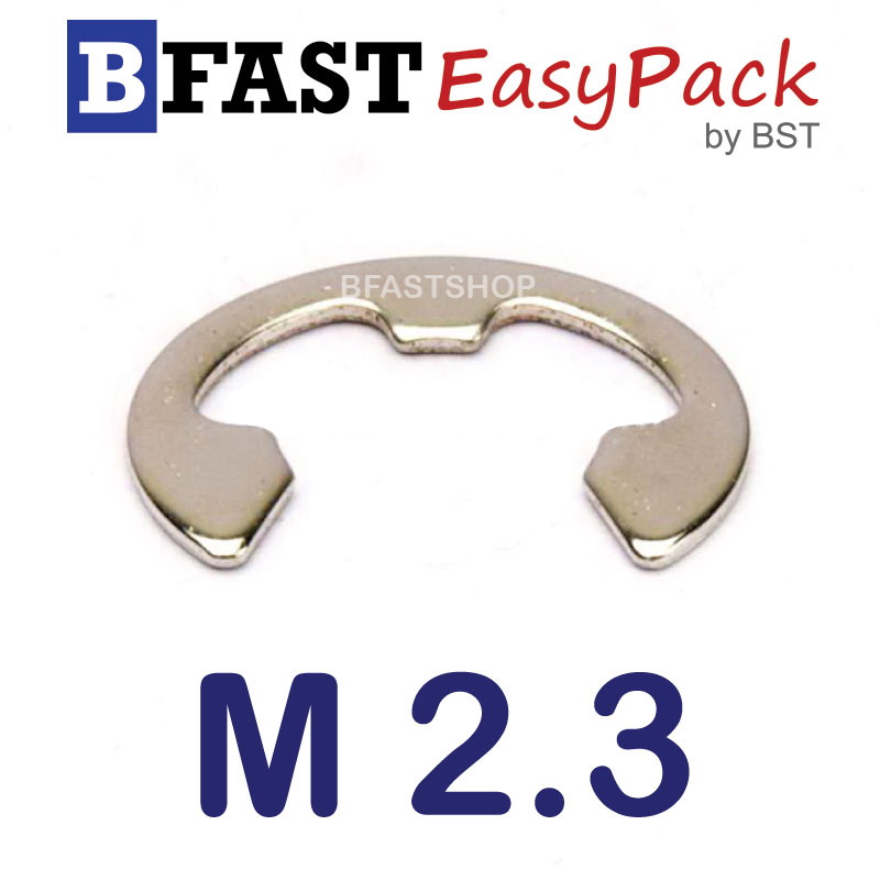 แหวนตัวอี M2.3 ( 30 ตัว/ถุง)